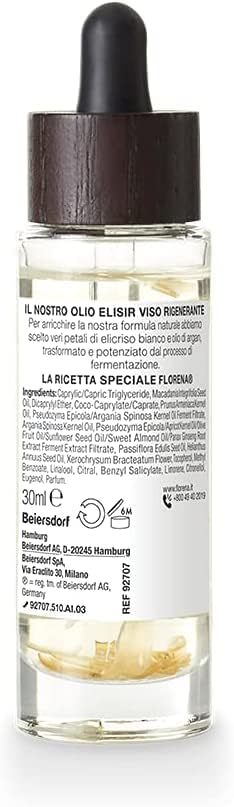 olio Florena elisir rigenerante