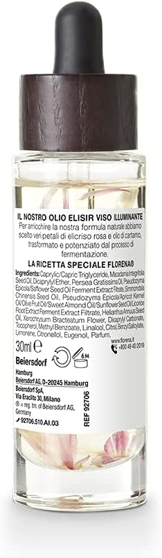 olio Florena elisir illuminante 30 ml