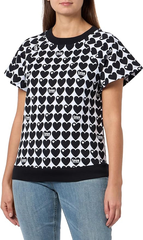 t-shirt donna Love Moschino W649400E2409 tg. 42