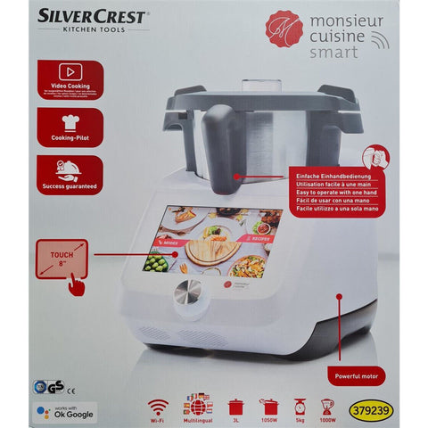 robot da cucina Silvercrest Monsieur Cuisine Smart SKMS 1200