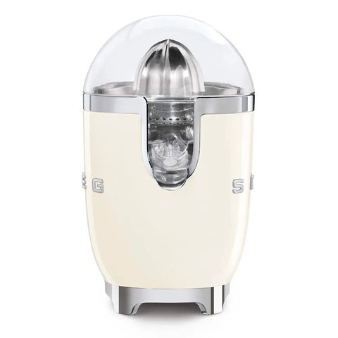 spremiagrumi elettrico Smeg CJF01CREU 50's Style Panna Lucido 70W