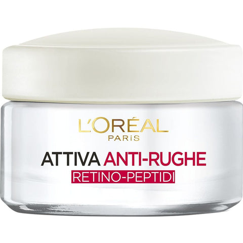 crema viso giorno L'Oreal Paris intensiva attiva anti-rughe 45+ 50 ml