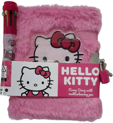 diario fluffy con lucchetto Sanrio Hello Kitty 3207974