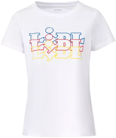 T-shirt blanc femme Esmara Lidl taille S