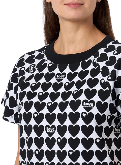 T-shirt femme Love Moschino W649400E2409 taille 42