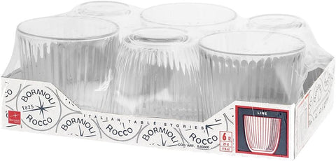 lot de 6 verres Bormioli Rocco Acqua Line