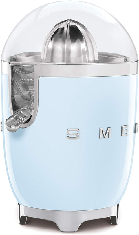 spremiagrumi elettrico Smeg CJF01PBEU 50's Style Azzurro 70W