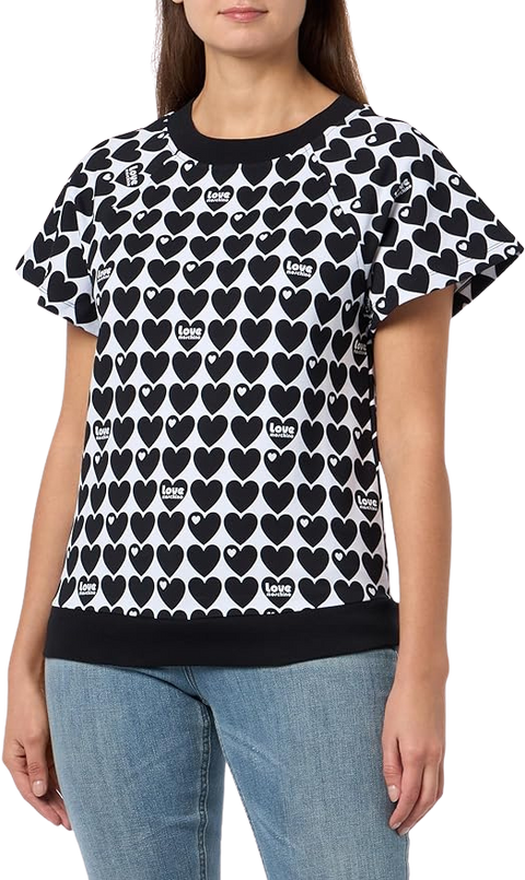 T-shirt femme Love Moschino W649400E2409 taille 42