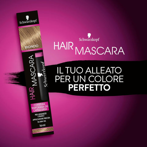 hair mascara Schwarzkopf copertura temporanea capelli bianchi/grigi colore Biondo 16 ml