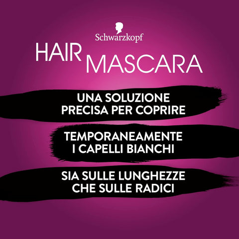 hair mascara Schwarzkopf copertura temporanea capelli bianchi/grigi colore Biondo 16 ml