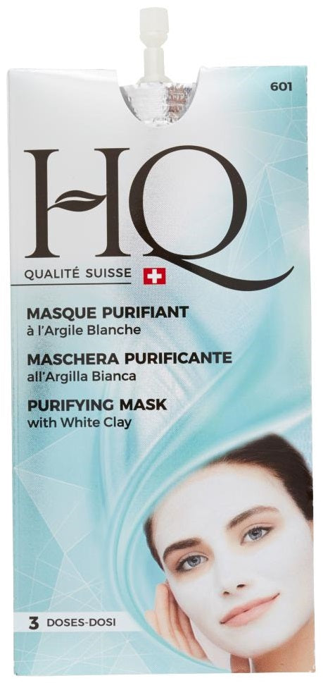 maschera viso purificante HQ all'Argilla Bianca 15 ml