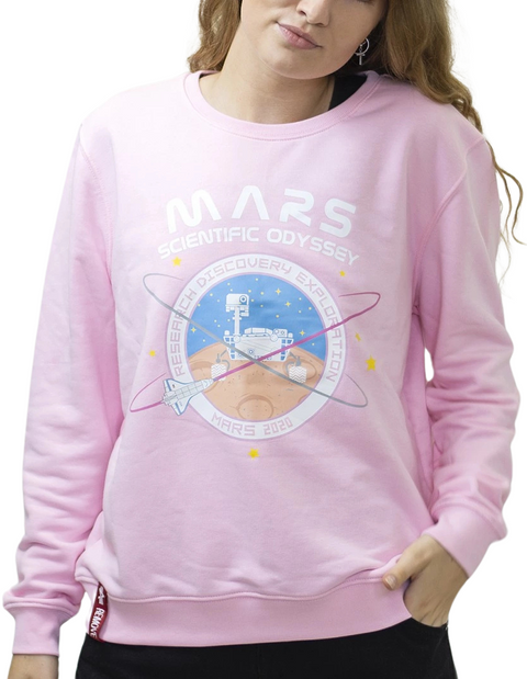 felpa donna Alpha Industries Mission To Mars tg. XS