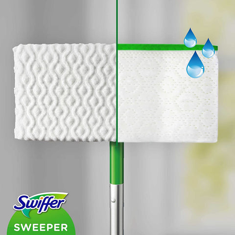 Swiffer Starter Dry + Wet Kit scopa + 11 (8+3) panni ricambio