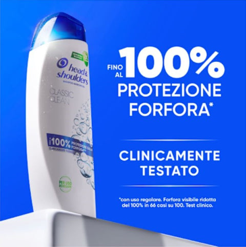 shampoo antiforfora Head & Shoulders Classic Clean bipacco 2 x 250 ml