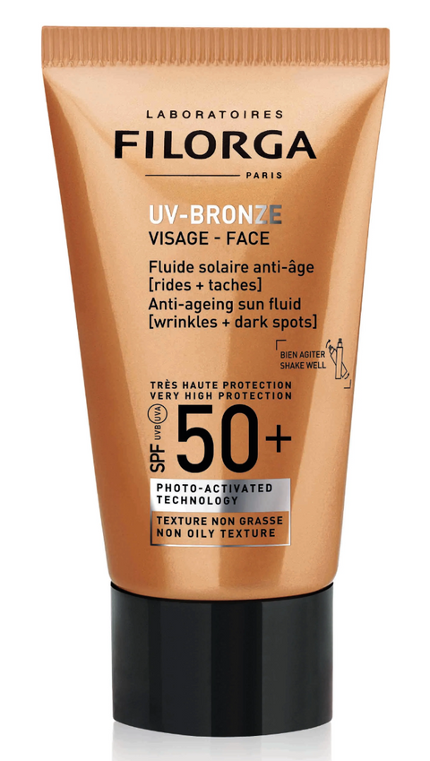 crema fluida solare Filorga bronze UV SPF 50+