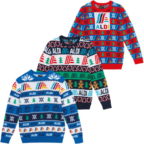 Jersei de Nadal unisex Aldi - Talla blava Edició Limitada. S