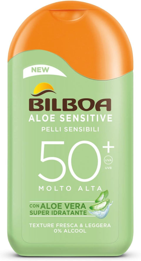 crema solare Bilboa Aloe Sensitive 50+