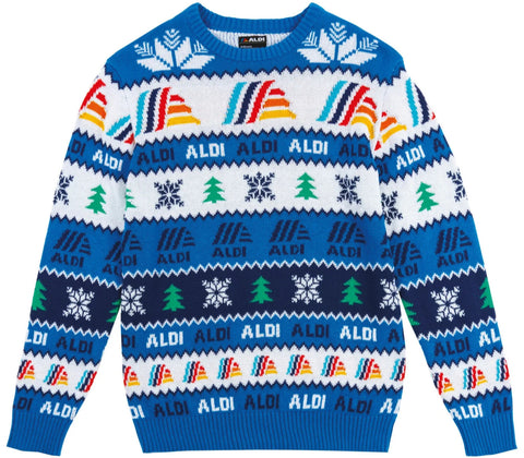 Jersei de Nadal unisex Aldi - Talla blava Edició Limitada. S