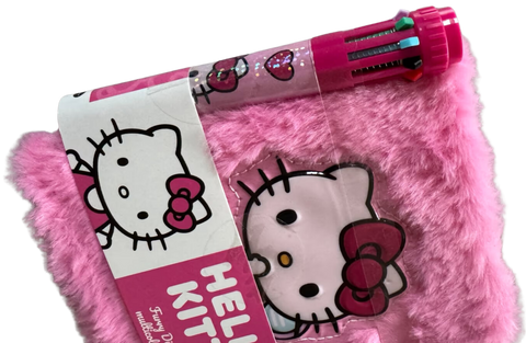 diario fluffy con lucchetto Sanrio Hello Kitty 3207974