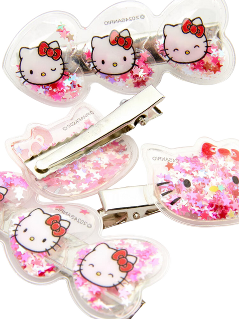 set 4 fermacapelli Sanrio Hello Kitty