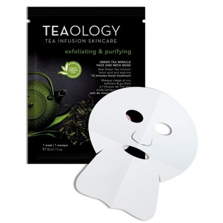 joc de 2 màscares facials i coll miracle de te verd de Teaology