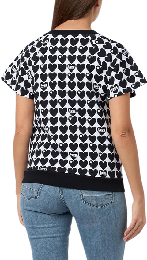 T-shirt femme Love Moschino W649400E2409 taille 42